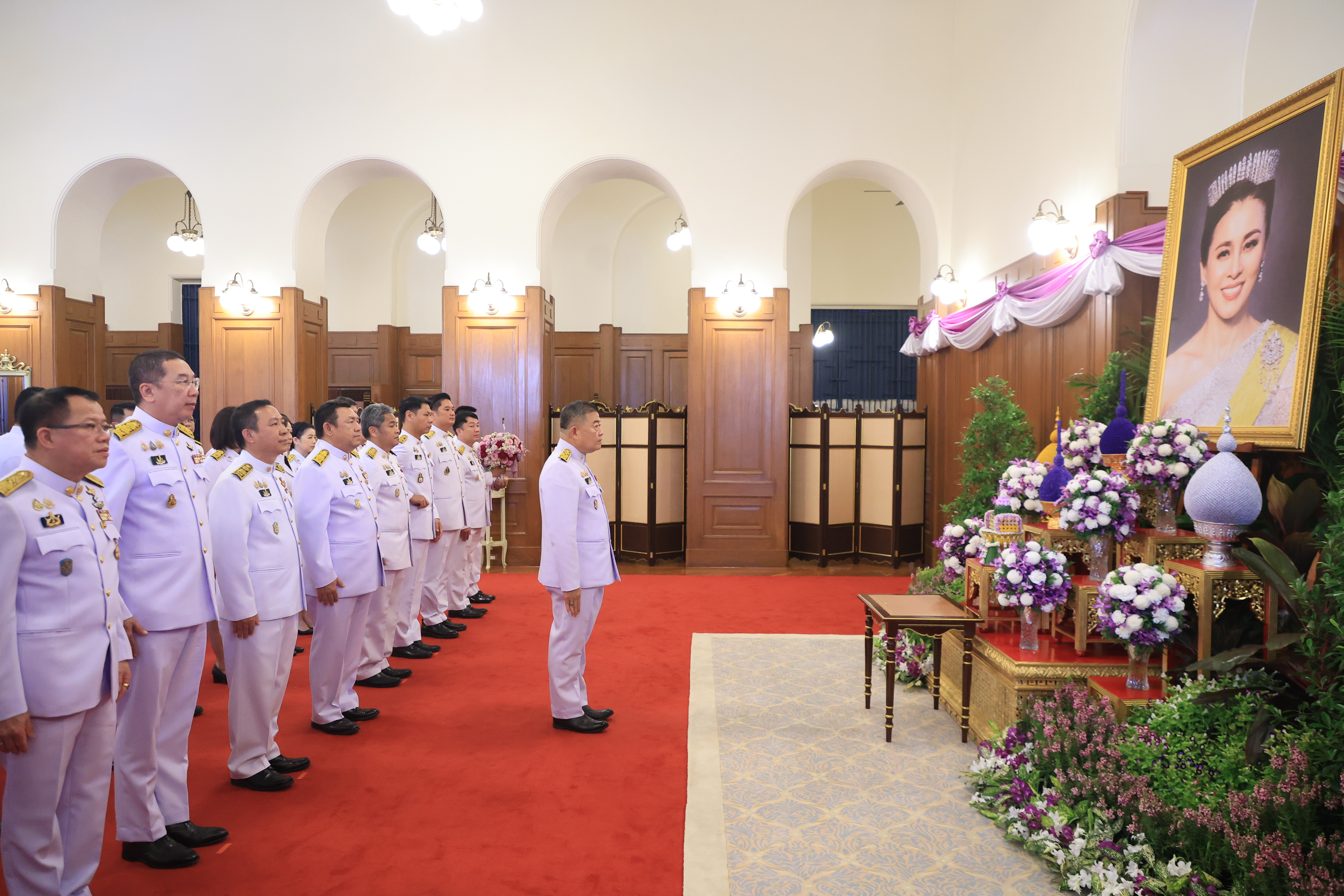 title - เลขาธิการ ส.ป.ก. ลงนามถวายพระพร สมเด็จพระนางเจ้าฯ พระบรมราชินี เนื่องในโอกาสวันเฉลิมพระชนมพรรษา 48 พรรษา 3 มิถุนายน 2569  ณ ศาลาสหทัยสมาคม พระบรมมหาราชวัง